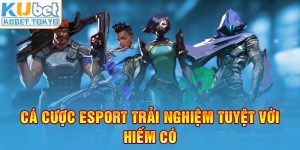 Cá cược Esport trải nghiệm tuyệt vời hiếm có